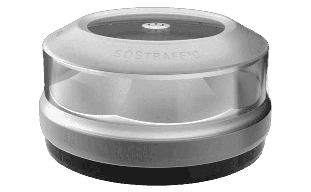 Baliza BlueShield SOSTraffic - Vista superior